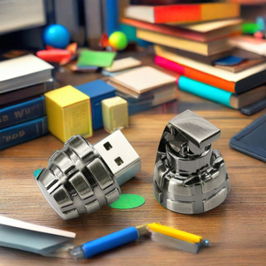 Clé USB 3D en forme de <span class=keywords><strong>grenade</strong></span> 2G-128G USB 2.0 en métal avec logo personnalisé pour ordinateur portable et usage professionnel - Product Image 5