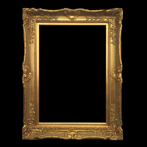 Khung Tranh Sơn Dầu Baroque Cổ Điển Trang Trí Công Phu Hình Lá Vàng Cổ Điển Ngoại Cỡ - Product Image 3