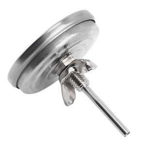 नई स्टेनलेस स्टील खाना पकाने ओवन थर्मामीटर जांच थर्मामीटर खाद्य मांस गेज - Product Image 2