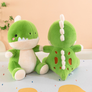 Venta Directa de Fábrica: Peluche de Dinosaurio de Dibujos Animados, Muñeco de Peluche de Animal Adorable Unisex, Compañero Reconfortante, Juguete de Peluche para Niños, Regalo - Product Image 5
