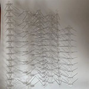 Répulsif à oiseaux pas cher pour l'extérieur, dispositif en acier inoxydable, 50 cm, pointes <span class=keywords><strong>anti</strong></span>-pigeons - Product Image 5