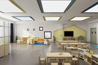 Ensemble de chaise et de bureau pour enfants de maternelle Montessori moderne personnalisable, mobilier de classe en bois, garderie préscolaire, école