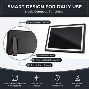 Cadre <span class=keywords><strong>photo</strong></span> numérique à écran tactile de 10 pouces, connexion cloud, partage de photos en un clic, <span class=keywords><strong>album</strong></span> <span class=keywords><strong>photo</strong></span> électronique familial - Product Image 3