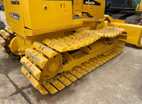 Bulldozer sur chenilles Komatsu D31P d'occasion, 7 tonnes, faible nombre d'heures, chargeur frontal, roulement d'origine japonaise, CE