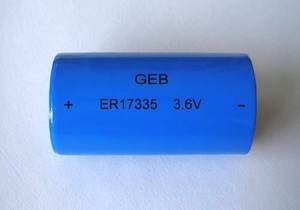 سعة طاقة من نوع GEB ER17335 V ، مقياس غاز عالي غير قابل لإعادة الشحن بخلايا ليثيوم - Product Image 5