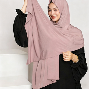 2026 New Trend Liquid Jersey Shawl Not See Through Soft Shiny Lightweight <strong>Hijab</strong> for Netherlands Ladies Long Ethnic Style - Product Image 6