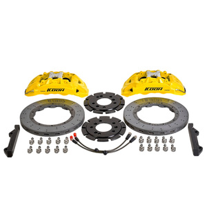 ชุดเบรก ICOOH คาลิปเปอร์หน้า 6 ลูกสูบ ราคาดี พร้อมล้อ 19 นิ้ว สำหรับ AUDI A4/A6/A7 <span class=keywords><strong>Tesla</strong></span> <span class=keywords><strong>Model</strong></span> <span class=keywords><strong>3</strong></span> <span class=keywords><strong>BMW</strong></span> <span class=keywords><strong>I4</strong></span> / I5 - Product Image 2