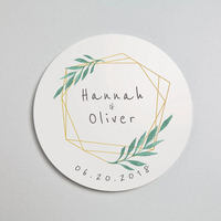 Sous-verres en carton personnalisés imprimés en offset avec finition papier d'art pour utilisation en restaurant
