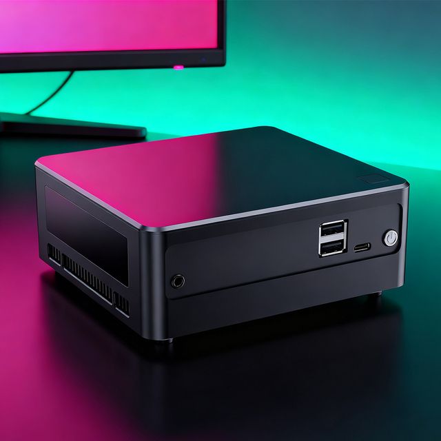 Mini Computer Gamer AMD Ry-zen 7 4800H R5 5500U Win11 DDR4 3200MHz 3*4K HTPC WiFi6 Pocket PC NUC Desktop Mini PC