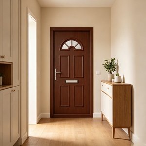 Puertas de Panel de PVC Impermeables y Resistentes a los Arañazos, Puertas Interiores Modernas para Dormitorio, Baño, Proyectos Hoteleros - Product Image 2