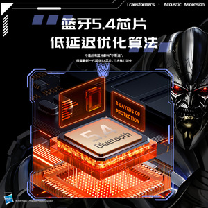 Transformers <b>Wireless</b> Speaker With <b>Microphone</b> Portable Outdoor Use - Product Image 4