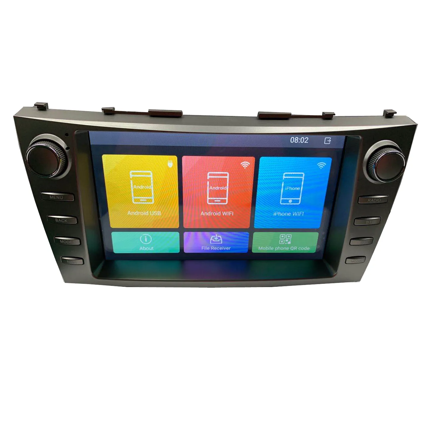 2G + 32G Android 4G Xe Đài Phát Thanh Đa Phương Tiện Video Player GPS Navigation WiFi 2 Din Đối Với Toyota Camry 40 50 2007 2008 Không Có DVD