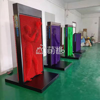 Moetry Extra Size Human Clone Box Interactive Pin Board Plastic 3D Pin Art Screen for Entertainment Center