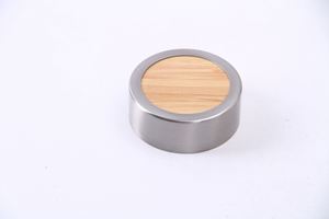 Custom <b>Reusable</b> Bamboo Eco Friendly Insulated Tea <b>Cup</b> Stainless Steel Vacuum Insulation <b>Cup</b> Brand Laser Logo Print Sustainable - Product Image 5