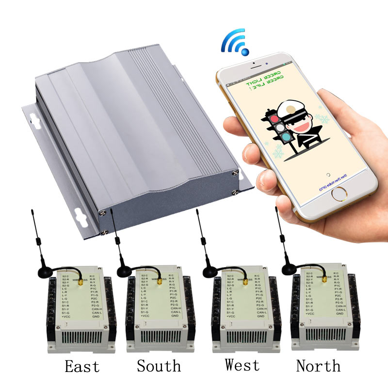 Индуктивный петлевой детектор солнечной интеллектуальной системы управления дорожным сигналом на соединении с беспроводным