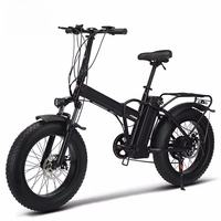 Bicicleta Eléctrica de Montaña Plegable de 20 Pulgadas con Llantas Gruesas para Nieve, Asistencia de Litio, Cuadro de Acero, 48V, 7 Velocidades, 1000W - ¡Gran Oferta!