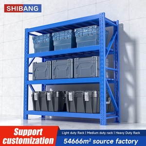 <span class=keywords><strong>Scaffalature</strong></span> <span class=keywords><strong>Industriali</strong></span> Shibang in Stock per Magazzini, Scaffali in Acciaio Regolabili per Stoccaggio Metallico - Product Image 2