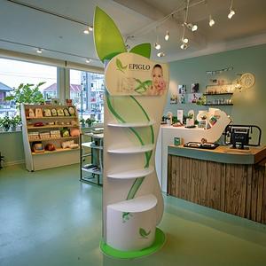 Papier personnalisé Parfum Soins de la peau Vernis à ongles Maquillage Rouge à lèvres Cils Fsdu Pop Carton ondulé Présentoir de cosmétiques - Product Image 2