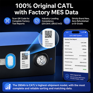 بطارية CATL LiFePO4 سعة 280 أمبير ساعة 3.2 فولت 896 واط ساعة خلية منشورية للمركبات الترفيهية والقوارب والكرفانات ونظام تخزين الطاقة الشمسية خارج الشبكة توصيل سريع - Product Image 3