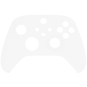 Coque de protection personnalisée en plastique blanc doux au toucher pour manette sans fil Xbox Series S X - Product Image 1