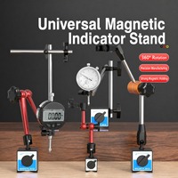Dudukan Magnetik Artikulasi Universal untuk Dial Indicator 3D Artikulasi 350-400mm Penyangga Penyesuaian Presisi
