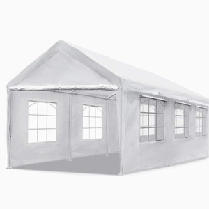 Jardin extérieur imperméable bon marché PE/tente de fête de mariage en plein air durable abri de camping auvent avec parois latérales amovibles - Product Image 6