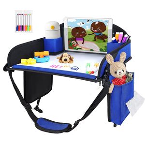 Free sample <b>Foldable</b> Travel Tray Durable Kids, Toddler, Baby Play Space and Snack <b>Desk</b> for Airplane Travel - Product Image 1