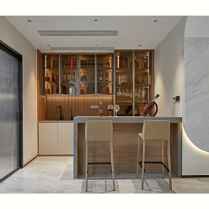 Meubles sur mesure de luxe léger italiens modernes pour villas haut de gamme et grands projets résidentiels de penthouse. - Product Image 3