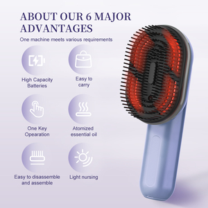 <span class=keywords><strong>Brosse</strong></span> de massage du cuir chevelu électrique Liman 2026, nouvelle <span class=keywords><strong>brosse</strong></span> à huile pour le cuir chevelu, <span class=keywords><strong>brosse</strong></span> électrique stimulante pour la croissance des <span class=keywords><strong>cheveux</strong></span> - Product Image 6