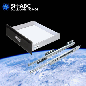 SH-ABC bếp kim loại hộp đôi tường ngăn kéo CT01 mềm đóng hộp kim loại ngăn kéo - Product Image 1