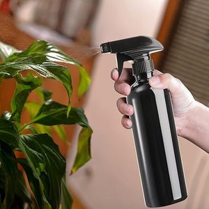 Botellas de espray vacías 16oz <span class=keywords><strong>500ml</strong></span> Plástico Durable Negro Pulverización Botellas de nebulización del cabello Pulverizadores a prueba de fugas con niebla - Product Image 4