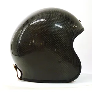 全新原装Abs索曼头盔马球头盔半面带喇叭摩托车头盔