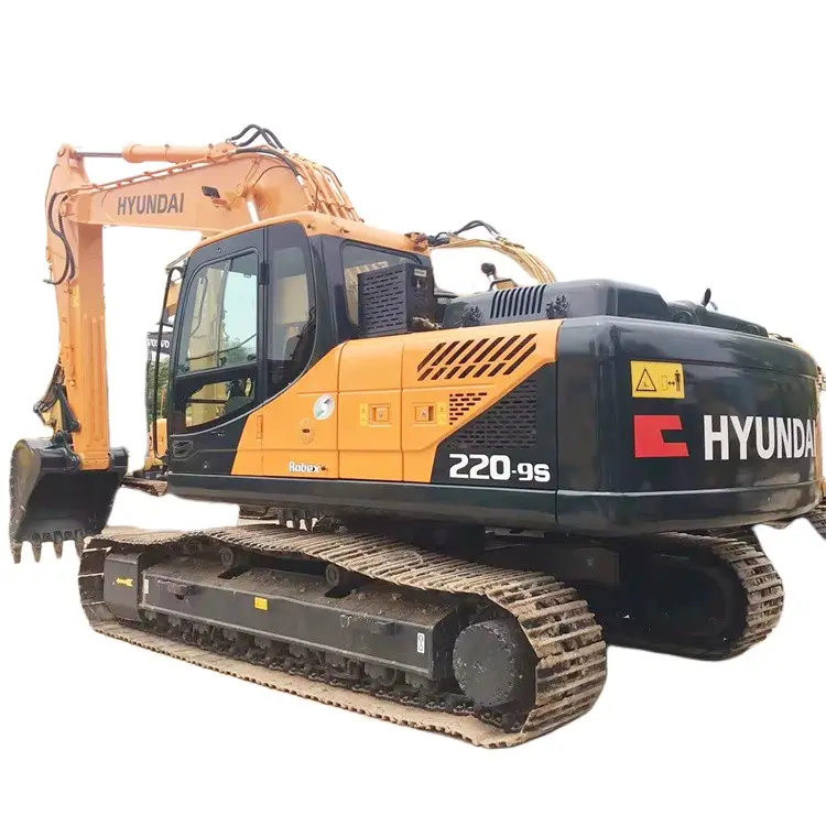 Hyundai 220LC-9S Excavator/ Used Robex Hyundai 220 Excavator Construction Machinery On Sale Korea