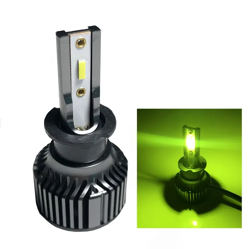 Co light — phare de voiture Led, couleur vert citron, 2022, Mini F31G H3, led pour Avto S2 K1 K3 K5 K8 CSP, ampoule de phares antibrouillard