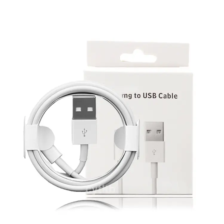 High Quality Fast Charger Charge Charging Cables For Apple White Phone Data Usb Cable For iPhone