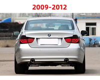 Feux arrière modifiés OLED GTS pour BMW Série 3 E90 LCI berline 2009-2012, fumés noirs, 12V, clignotants séquentiels