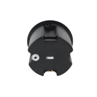 Caisson de basses de plafond de 8 pouces avec boîtier en ABS pour salle de cinéma maison, élégant caisson de basses de plafond
