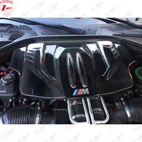 Couvercle de moteur en fibre de carbone sec M5 Z-ART pour BMW M6 2011-2018 Capuchon de moteur en fibre de carbone sec pour BMW S63 Couvercle de compartiment moteur 2012-2017