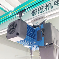 Palans électriques européens à bas prix avec chariot manuel pour palan de 500 kg, 220-440 V, 50 Hz/60 Hz, 3P, avec embrayage à friction