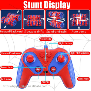 Auto RC 2.4G a Doppio Lato, Fuoristrada con Rotazione a 360°, Ricaricabile, 4WD, Giocattolo Acrobatico per Interni ed Esterni con Luci - Product Image 3