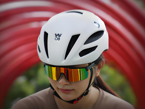 マットデザイン自転車ヘルメットオートバイロードバイクヘルメット乗馬ヘルメット - Product Image 6