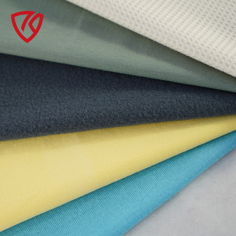 LX EN20471 Fluorescent 100% Polyester Knitted Fabric Functional for Garment Lining for Girls
