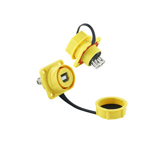 M21IP67หน้าแปลนต่อเชื่อมแผง B ชนิด B ชนิดกันน้ำได้1.5A 30V อุปกรณ์เชื่อมฟีด-ผ่านบัดกรีคัพ B <span class=keywords><strong>Toa</strong></span> - Product Image 6