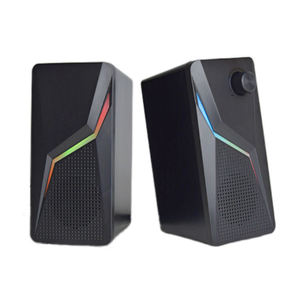 Bilgisayar dizüstü bilgisayar için USB <span class=keywords><strong>2</strong></span>.0 RGB masaüstü konferans harici hoparlör - Product Image 5