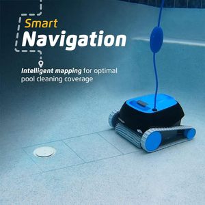 Limpiador Robótico Automático para Piscinas, Escalador de Paredes, Cepillo Fregador, Filtro de Carga Superior, Acceso Superior/Interior para Piscinas de 33 Pies - Product Image 6