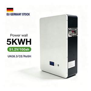 Batería de Litio LFP de 48V 100ah 5kWh para Montaje en Pared, Precio DDP Ex-fábrica, Batería de Litio para <span class=keywords><strong>Powerbank</strong></span> - Product Image 3