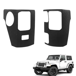 OVOVS Other Car accessories Car Tailgate Wrap Angle Cover Trim Rear Door Corner Guard Decoration for Jeep Wrangler JK JKU