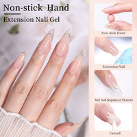 LILYCUTE Gel de modelage 3D sculptural 5D pour fleurs solides 8ml, texture gelée hautement façonnable pour nail art, fabrication OEM