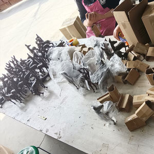 Letrero de hierro fundido para jardín y jardín, para mantener a tu perro fuera de la hierba - Product Image 4