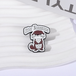 Simpatica spilla in metallo con spilla in metallo divertente con spilla e spilla con ciondolo per gioielli accessori regalo per gli amici - Product Image 2